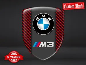 BMW Silikonsticker S Logo Hochwertig Professionell
